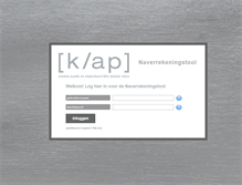 Tablet Screenshot of naverrekenen.klap.com